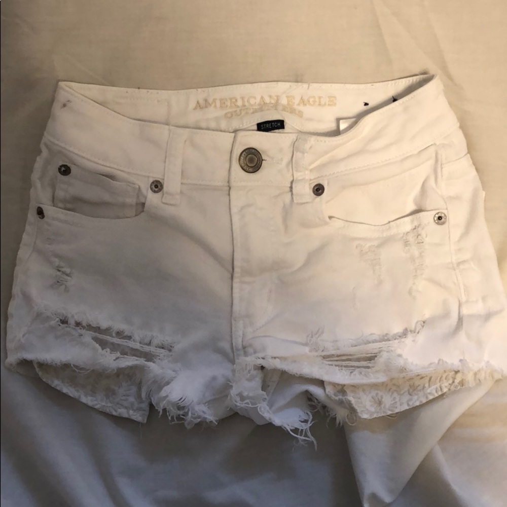 White shorts